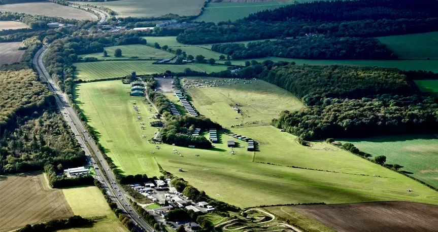 Popham Airfield closed after student pilot seriously injured in crash
