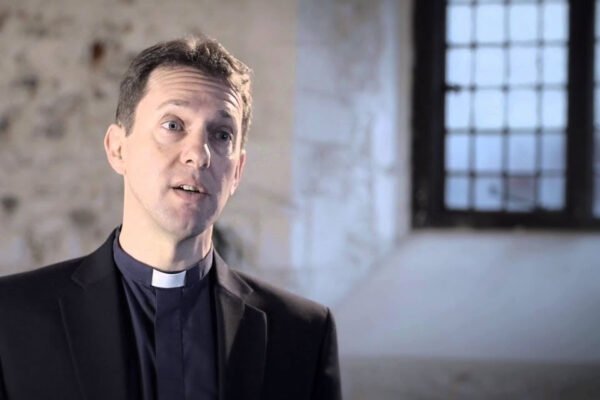 Rev James Russell, rector, St Mary's Church Overton