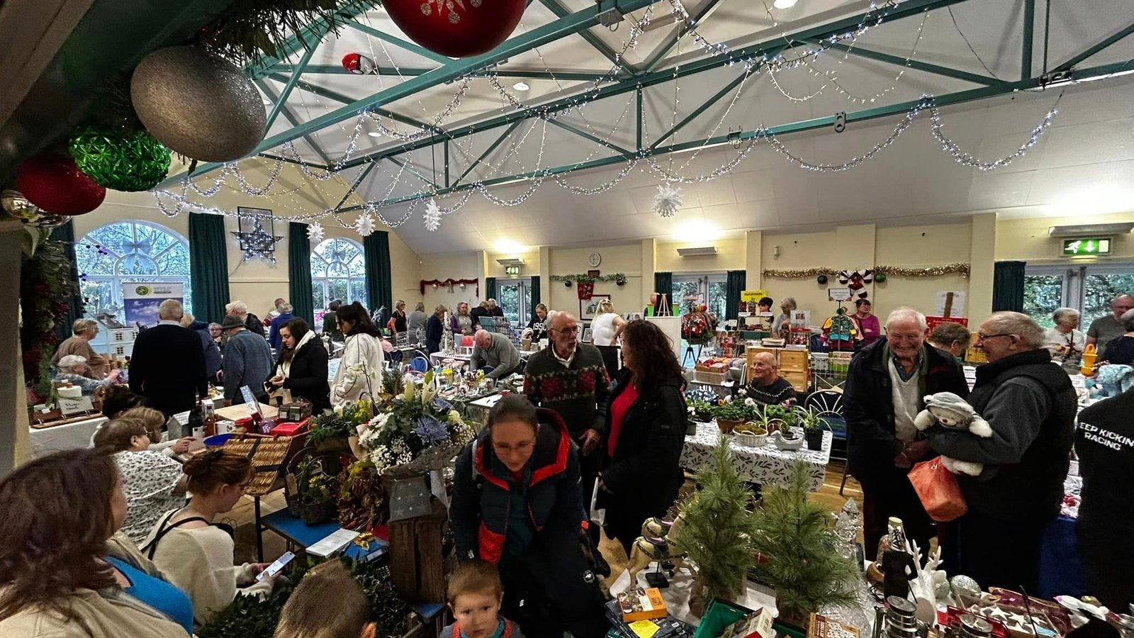 Community Spirit Shines at Cliddesden Christmas Fayre