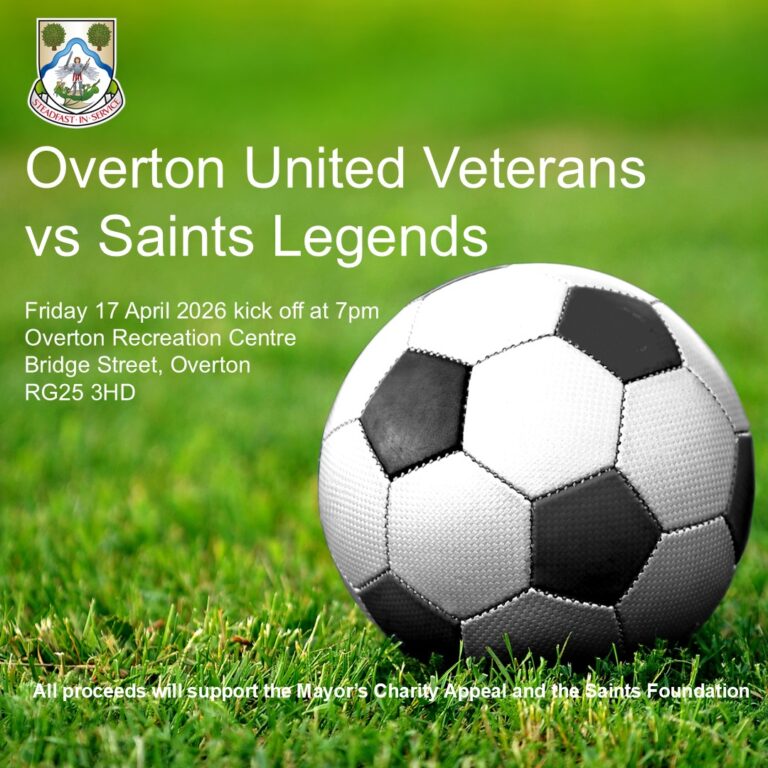 Charity Football Match to Bring Saints Legends to Overton
